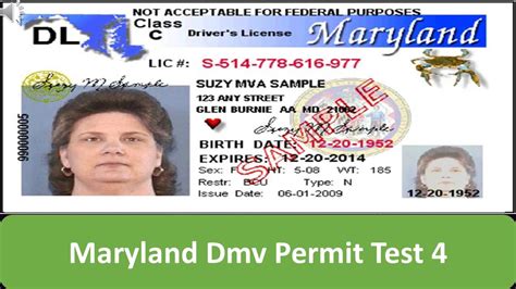 maryland dmv permit test